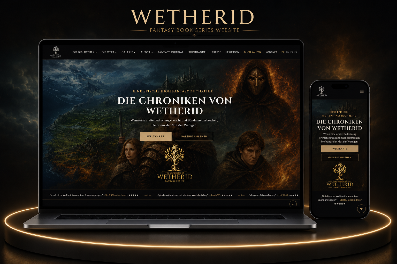 Wether ID project mockup by Timeline Soft