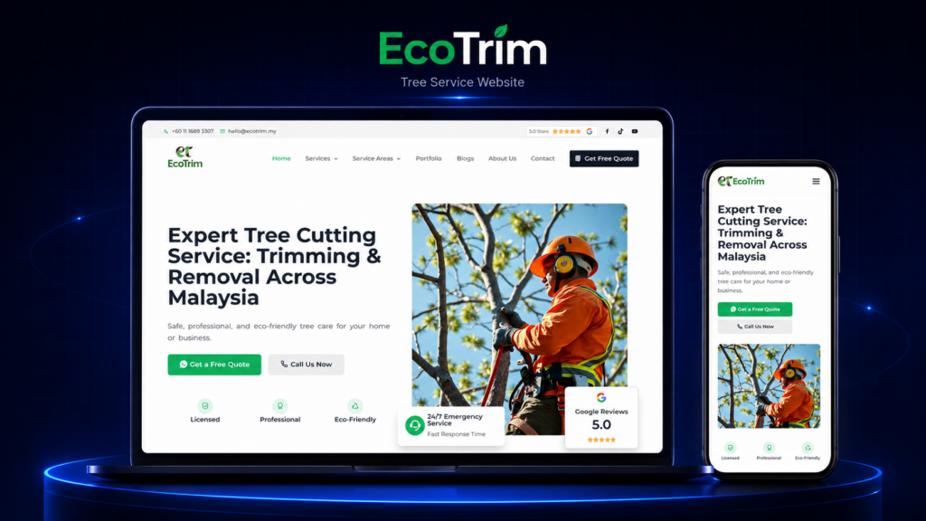 Eco Trim project mockup by Timeline Soft